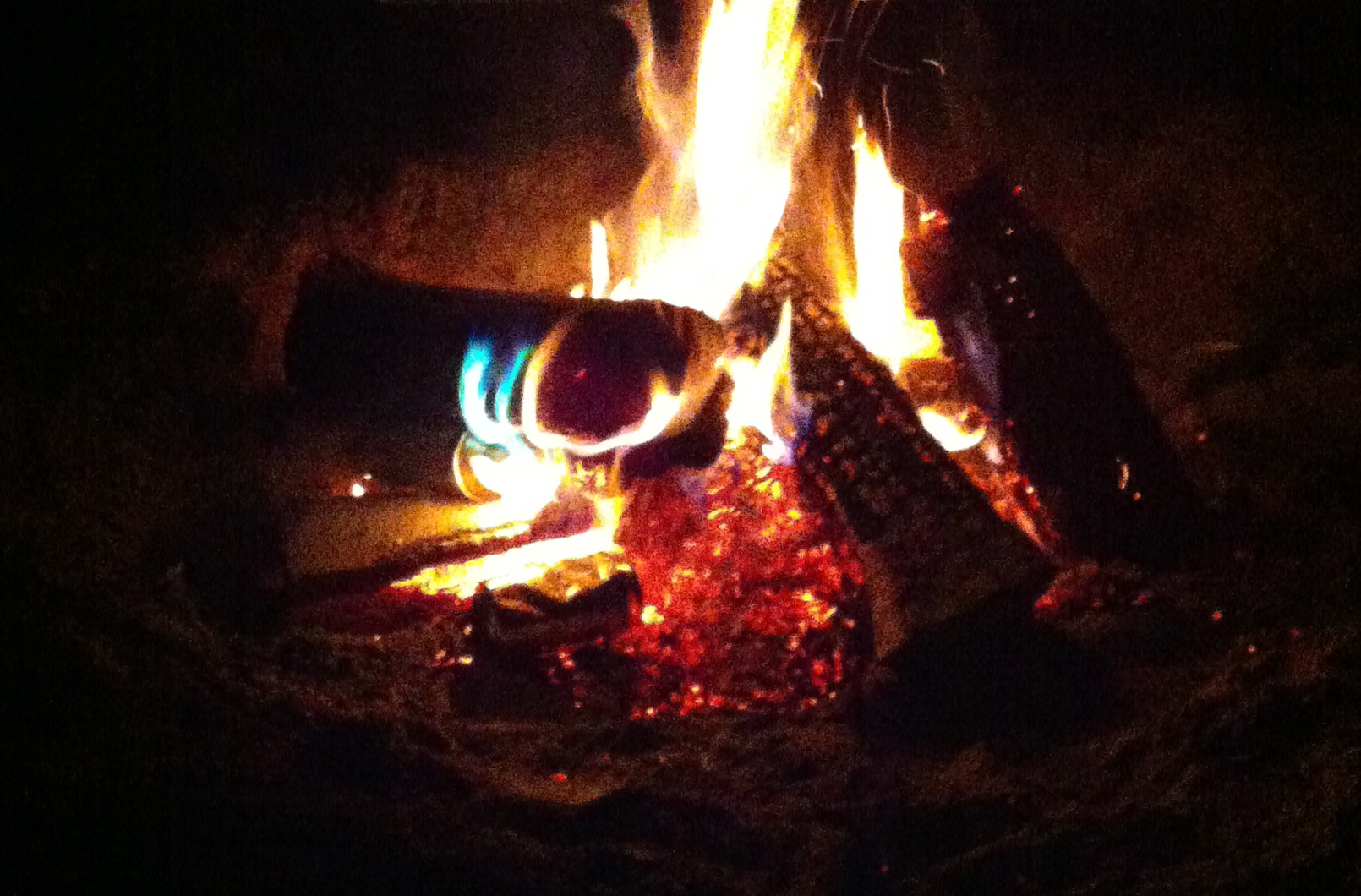 Blue Feather Campfire.
